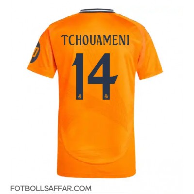 Real Madrid Aurelien Tchouameni #14 Bortatröja 2024-25 Kortärmad Real Madrid Aurelien Tchouameni #14 Bortatröja 2024-25 Kortärmad